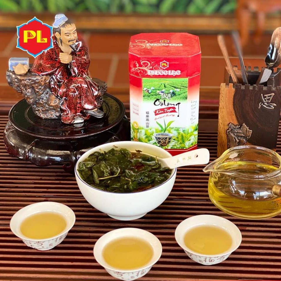 Hộp Trà Oolong Kim Tuyên Phước Lạc Hộp Trà Oolong Kim Tuyên Phước Lạc