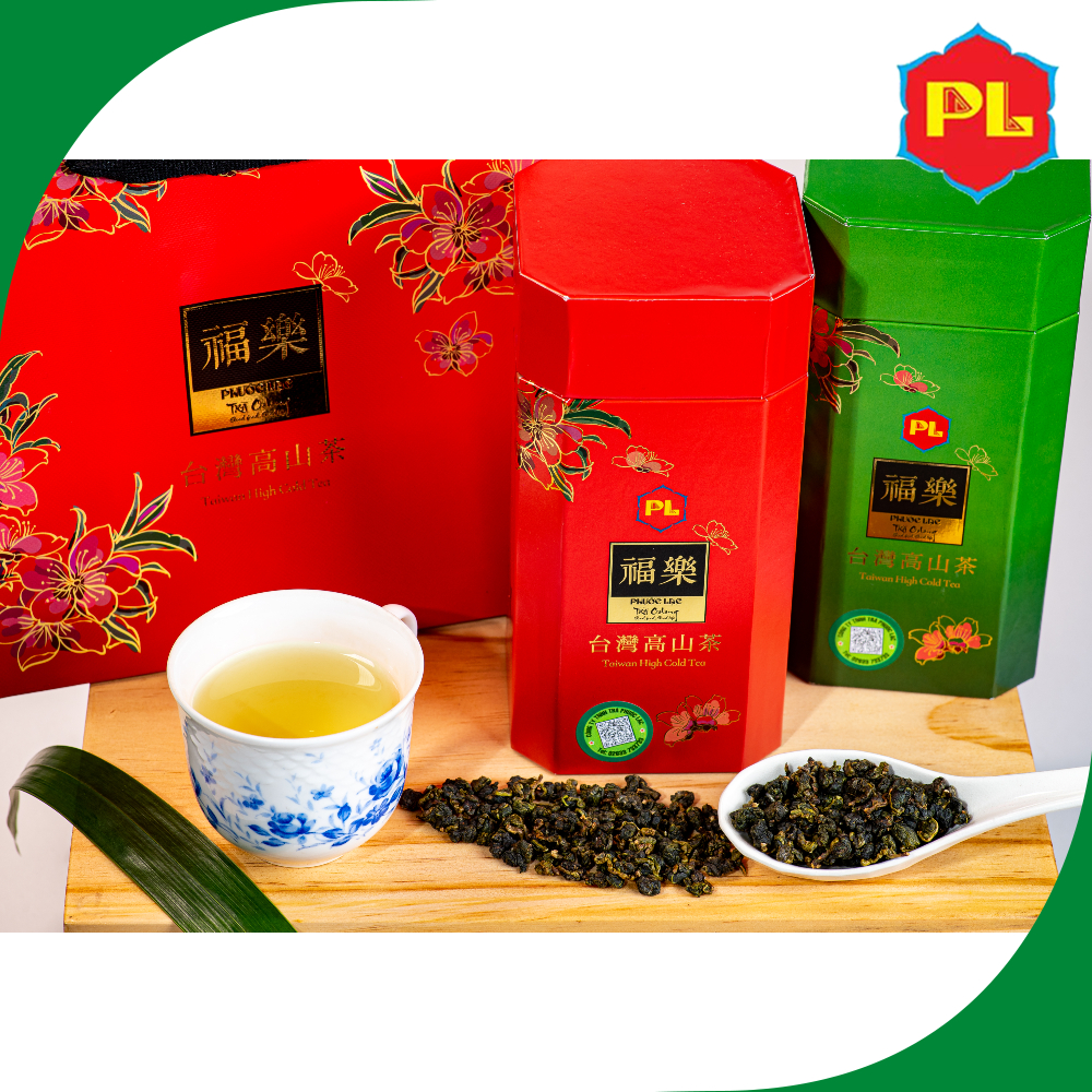 Hộp trà Oolong kim tuyên giấy 100g
