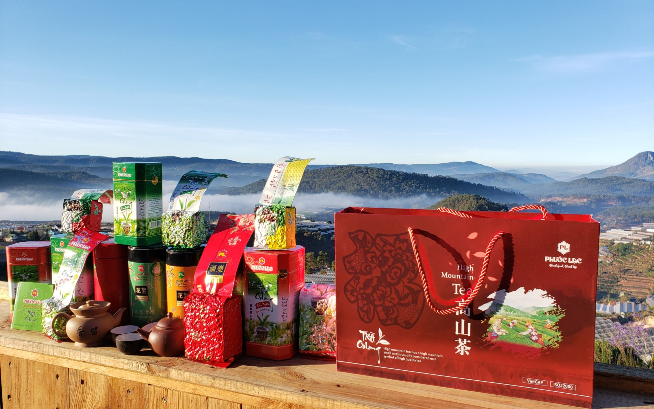 Bộ sản phẩm Trà Oolong Phước Lạc