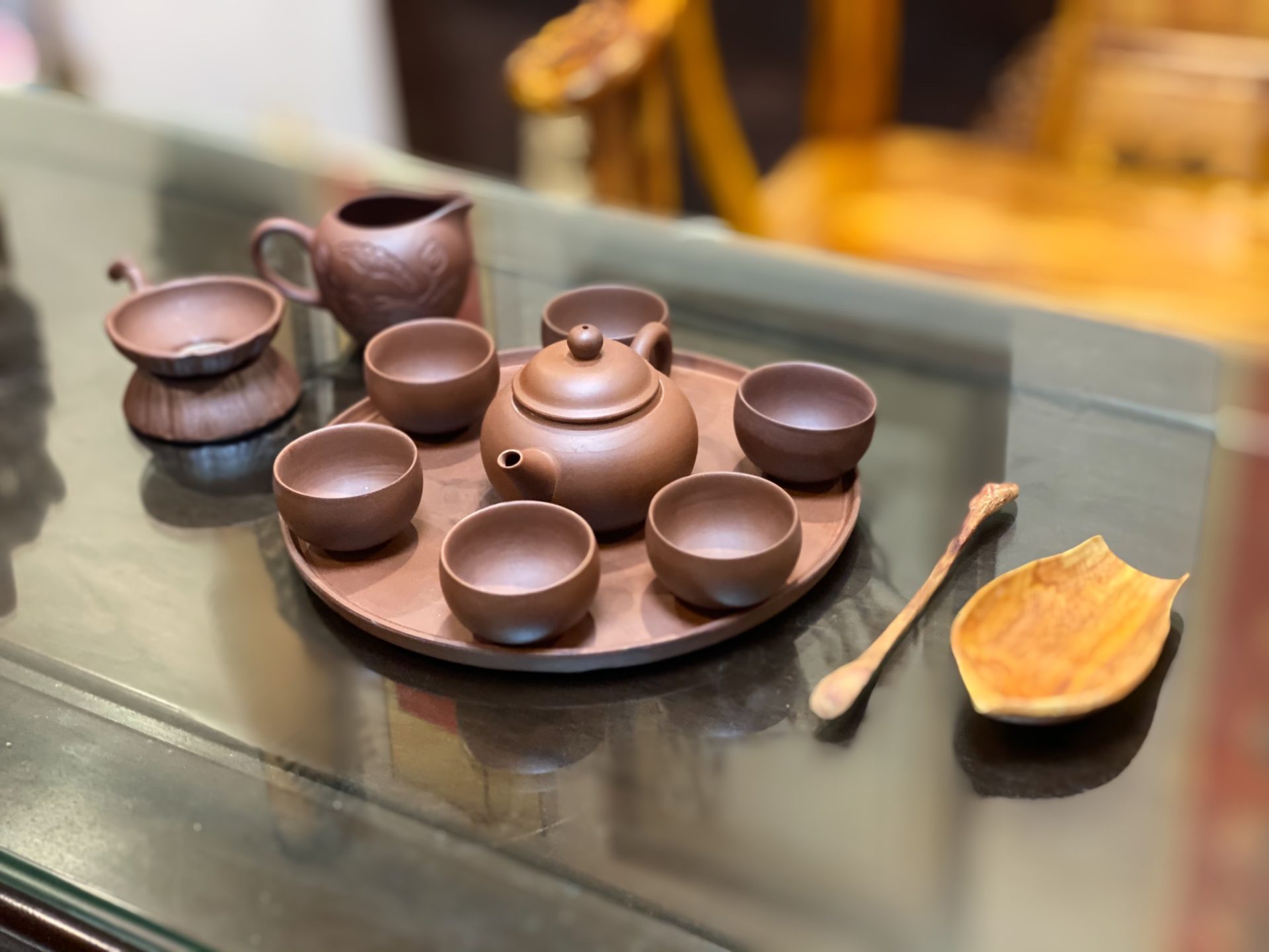 Bộ Ấm Trà Cao Cấp Thưởng Trà Oolong Phước Lạc
