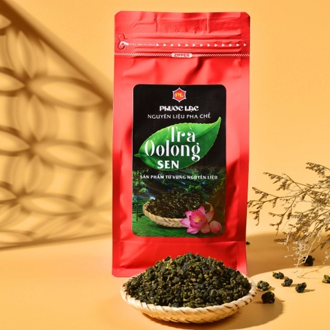 Nguyên liệu pha chế Trà Oolong Sen (Gói 500g)