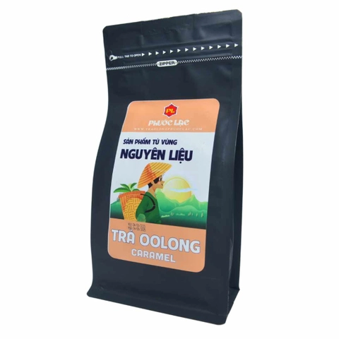 Nguyên liệu pha chế Trà Oolong Caramel (Gói 500g)
