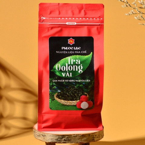 Nguyên liệu pha chế Trà Oolong Vải (Gói 500g)