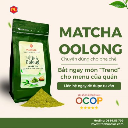 matcha oolong vuong